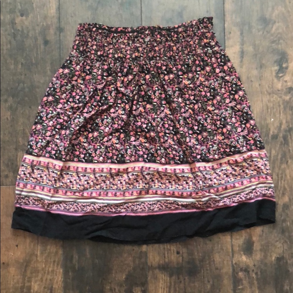 Floral skirt